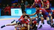 Sports News | Gagan Gowda Stands Tall as UP Yoddhas Come from Behind to Defeat Telugu Titans in Close Contest