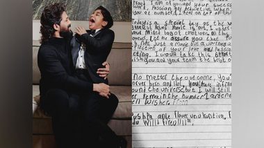 Entertainment News | Allu Arjun Gets Adorable Gift from His Son Ayaan, Check out