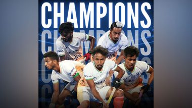 Sports News | Hockey India Announces Cash Prize After India's Triumph in Men's Junior Asia Cup