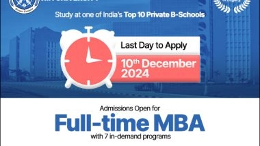 Business News | Online Applications for Admissions-2025 Closing Soon for XIM University's Flagship MBA, Executive MBA, and MMS-BF Programs