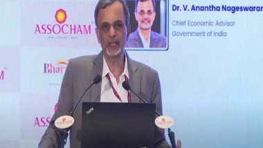 Business News | Despite Fall in Q2 GDP, Health of the Indian Economy is Robust Says CEA Nageswaran