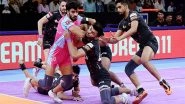 Sports News | PKL: Defenders Take Centre Stage as Jaipur Pink Panthers, U Mumba Play out a Draw