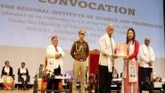 India News | Arunachal Pradesh Governor Participates in 10th Convocation of NERIST, 610 Graduates and Post Graduates Receive Their Degrees