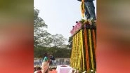 India News | President Droupadi Murmu Pays Floral Tribute to BR Ambedkar in Bhubaneshwar