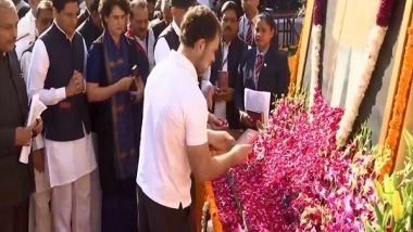 India News | LoP Rahul Gandhi, Priyanka Gandhi Pay Tributes to BR Ambedkar