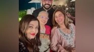 Entertainment News | Abhishek Bachchan, Aishwarya Rai Make Rare Appearance at a Starry Event, Check Pics