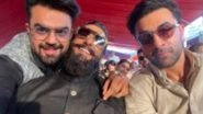 Entertainment News | Can You Spot Madhuri Dixit Photobombing Ranibir and Ranveer's Fun Selfie?