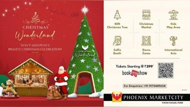 Business News | Christmas Festivities Galore in Phoenix Marketcity Pune - 'Christmas Wonderland' Brings Joy and Cheer of The Season