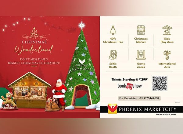 Business News | Christmas Festivities Galore in Phoenix Marketcity Pune - 'Christmas Wonderland' Brings Joy and Cheer of The Season
