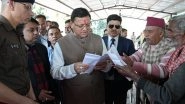 India News | Uttarakhand CM Pushkar Singh Dhami Interacts with Public in Khatima, Instructs Officials for Prompt Resolution of Problem