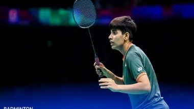 Sports News | Guwahati Masters Super 100: Anmol Kharb Upsets Defending Champion Chaiwan to Reach SFs