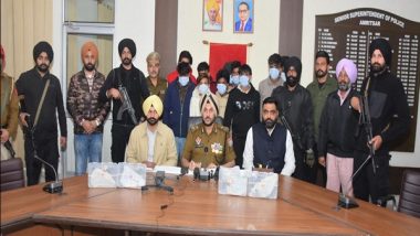 India News | Punjab Police Arrest 10 Members of Pak-backed Terror Model; Prevents Possible Grenade Attacks