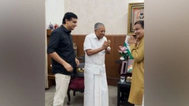 India News | Kerala CM, PWD Minister Meet Gadkari; Review NH Projects, Propose Connectivity Boost