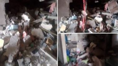 Delhi Cylinder Blast: 6 Injured As Gas Cylinder Explodes in Narela (See Pics)