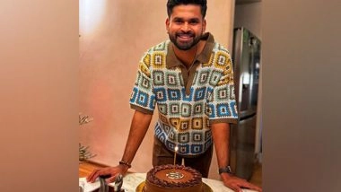 Entertainment News | Shreyas Iyer Gives a Sneak Peek into His Low-key Birthday Celebrations