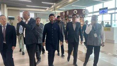 India News | Civil Aviation Minister Naidu Reviews Progress of New Terminal Building at Prayagraj Airport