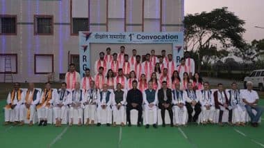 India News | Union Minister Rammohan Naidu Attends First Convocation of Rajiv Gandhi National Aviation University