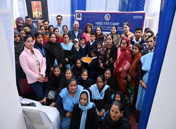 India News | Two-day Charitable ENT Camp Inaugurated at Jammu to Assist Patients Suffering from Hearing Impairment