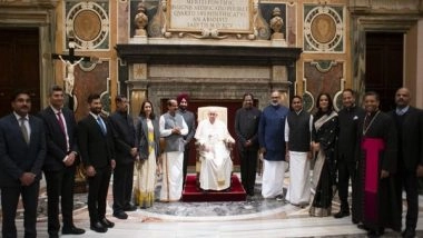 World News | EAM Jaishankar Expresses 'delight' as Indian Delegation Visits Vatican City