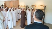 World News | Saud Bin Saqr Meets Business Leaders, Senior Officials, UAE Citizens
