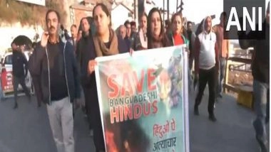 India News | Shimla: Hindu Outfits Protest Atrocities Against Minorities in Bangladesh