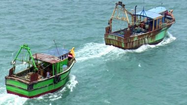 World News | Sri Lankan Navy Apprehends Eight Indian Fishermen, Captures Two Boats off the Coast of Ramanathapuram