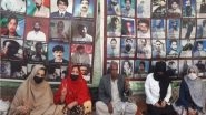 World News | Balochistan: Residents Stage Protest over Enforced Disappearances, Demand Release of Missing Men