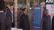 Business News | Adani Group Chairman Gautam Adani Arrives in Jaipur for Rising Rajasthan Global Investment Summit