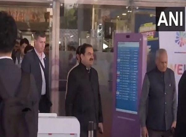 Business News | Adani Group Chairman Gautam Adani Arrives in Jaipur for Rising Rajasthan Global Investment Summit