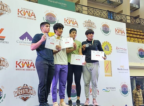 Sports News | Senior National Wrestling Championship: Haryana Sweeps Women's Wrestling Division with 7 Golds on Day 3