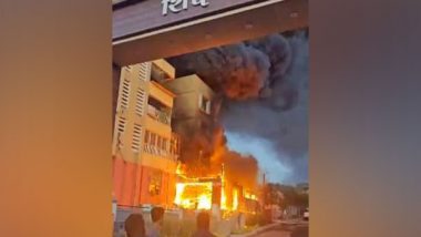 India News | Maharashtra: Fire Breaks out at Shop in Pune, No Casualties Reported