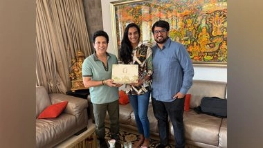 Sports News | PV Sindhu Invites Sachin Tendulkar to Her Wedding on December 22
