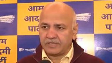 India News | BJP Induced an Environment of Fear in Delhi: AAP Leader Manish Sisodia