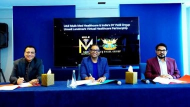 Business News | UAE's Mulk International & Ajeenkya DY Patil Group Partner To Launch Virtual Hospital Worth Dh100m