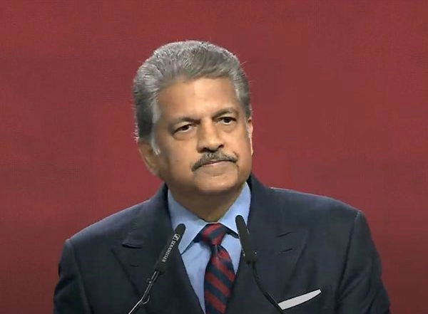 Business News | Anand Mahindra Highlights Mahindra Group's Commitment to Rajasthan at Rising Rajasthan Global Summit