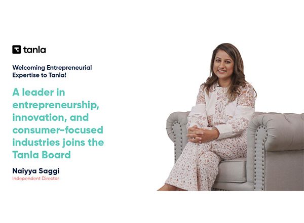 Business News | Driving Innovation and Strategic Growth: Tanla Platforms Appoints Naiyya Saggi to Its Board of Directors