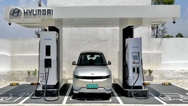 Business News | Hyundai Motor India to Install Nearly 600 Fast EV Chargers in 7 Years