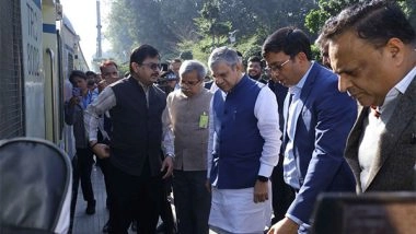 Business News | Railway Minister Inspects Integrated Track Monitoring System by ADJ Engineering & TVEMA