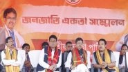 India News | Tripura CM Manik Saha Attends Tribal Unity Conference in Agartala, Calls for Unity Among All Communities