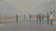 India News | Delhi's Air Quality Remains 'poor' at 224;  Layer of Smog Covers City