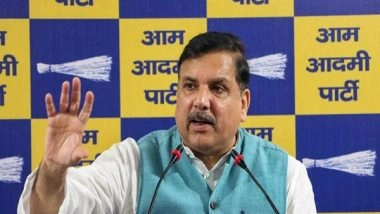 India News | AAP MP Sanjay Singh Gives Suspension of Business Notice in RS to Discuss 'increasing Crimes' in Delhi