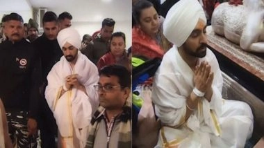 Entertainment News | Diljit Dosanjh Seeks Blessings at Mahakaleshwar Temple in Ujjain