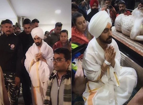 Entertainment News | Diljit Dosanjh Seeks Blessings at Mahakaleshwar Temple in Ujjain