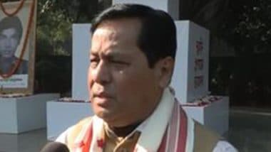 India News | Union Minister Sarbananda Sonowal Pays Tribute to Martyrs of Assam Movement