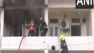 India News | J-K: Fire Breaks out at MLA Hostel in Srinagar