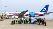 Business News | Pradhaan Air Becomes Official Airline Partner, Celebrating Bryan Adams on the World's First Airbus A320F