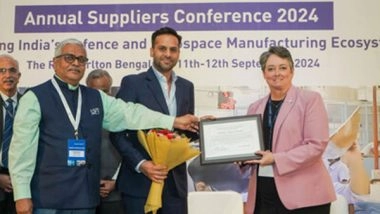 Business News | Rossell Techsys Ltd. Receives Outstanding Supplier Recognition from Lockheed Martin at the 10th Lockheed Martin Suppliers Conference