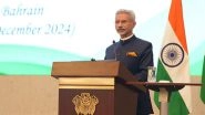 World News | EAM Jaishankar Concludes Official Tour to Qatar, Bahrain