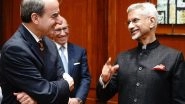 World News | EAM Jaishankar Highlights Meets American Jewish Committee, Discusses India-US Ties, West Asia Developments