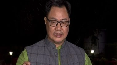 India News | 'Disrespect of Chair's Dignity': Kiren Rijiju Condemns INDIA Bloc's No-confidence Motion Against RS Chairman